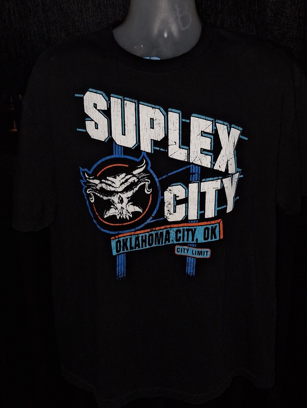 WWE SUPLEX CITY WRESTLING T Shirt Size XL